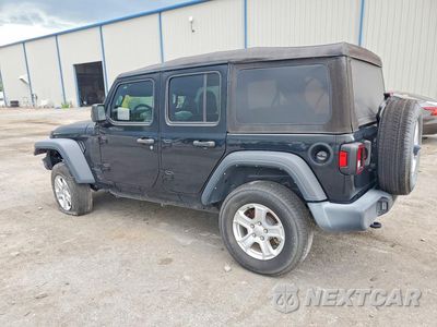 Drugie zdjęcie samochodu z przodu: 2022 JEEP WRANGLER UNLIMITED SPORT VIN:1C4HJXDG6NW165068 - miniatura