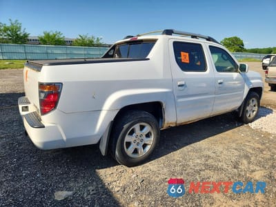 Trzecie zdjęcie samochodu z tyłu: 2007 HONDA RIDGELINE RTL VIN:2HJYK165X7H522335 - miniatura