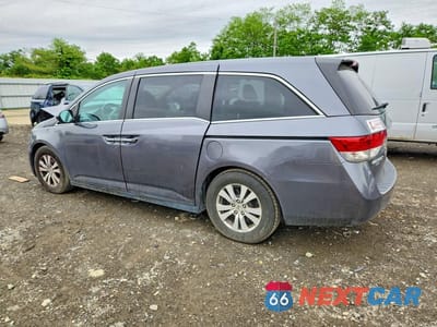 Drugie zdjęcie samochodu z przodu: 2014 HONDA ODYSSEY EXL VIN:5FNRL5H66EB074147 - miniatura