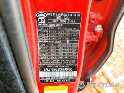 Zdjęcie 13 z 13 samochodu: 2012 LAND ROVER RANGE ROVER EVOQUE DYNAMIC PREMIUM VIN:SALVT2BG2CH649753 - miniatura