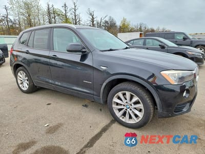 Czwarte zdjęcie samochodu z boku: 2015 BMW X3 XDRIVE28I VIN:5UXWX9C58F0D55901 - miniatura