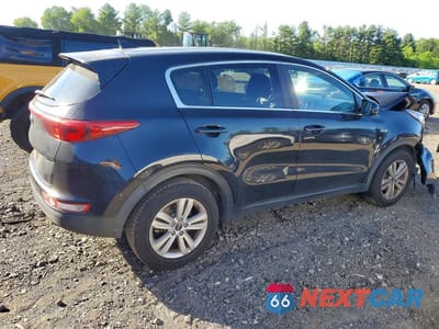 Trzecie zdjęcie samochodu z tyłu: 2019 KIA SPORTAGE LX VIN:KNDPMCAC8K7502973 - miniatura