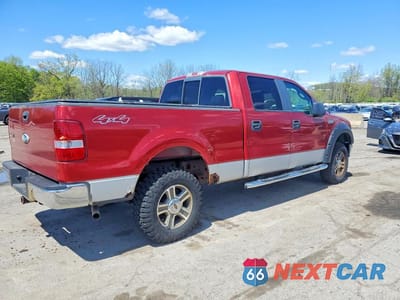 Trzecie zdjęcie samochodu z tyłu: 2007 FORD F150 SUPERCREW VIN:1FTPW14537KC70993 - miniatura