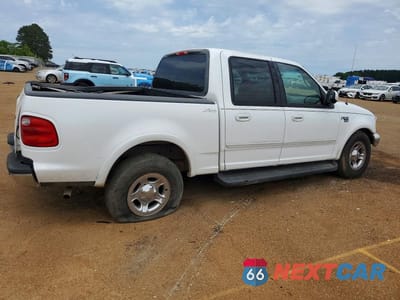 Trzecie zdjęcie samochodu z tyłu: 2001 FORD F150 SUPERCREW VIN:1FTRW07L31KC51736 - miniatura