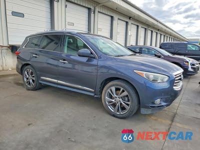 Czwarte zdjęcie samochodu z boku: 2014 INFINITI QX60 BASE VIN:5N1AL0MN9EC531605 - miniatura
