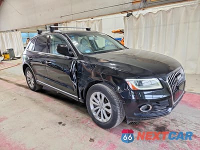 Czwarte zdjęcie samochodu z boku: 2016 AUDI Q5 PREMIUM PLUS VIN:WA1L2AFP4GA109545 - miniatura