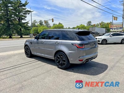 Trzecie zdjęcie samochodu z tyłu: 2020 LAND ROVER RANGE ROVER SPORT SVR VIN:SALWZ2RE2LA882077 - miniatura