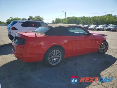 Trzecie zdjęcie samochodu z tyłu: 2014 FORD MUSTANG VIN:1ZVBP8EM1E5261871 - miniatura