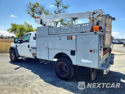 Trzecie zdjęcie samochodu z tyłu: 2008 FORD F450 SUPER DUTY BUCKET TRUCK VIN:1FD4F46Y58EC32494 - miniatura