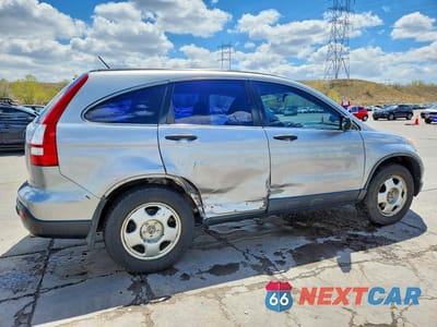 Trzecie zdjęcie samochodu z tyłu: 2007 HONDA CR-V LX VIN:JHLRE48307C076120 - miniatura