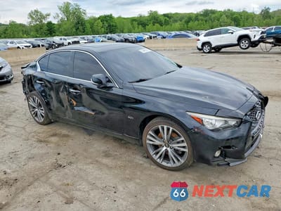 Czwarte zdjęcie samochodu z boku: 2018 INFINITI Q50 3.0T SPORT VIN:JN1EV7AR2JM441204 - miniatura