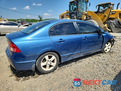Trzecie zdjęcie samochodu z tyłu: 2006 HONDA CIVIC VIN:1HGFA16846L045087 - miniatura