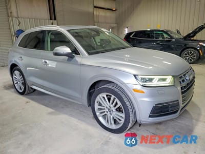 Czwarte zdjęcie samochodu z boku: 2018 AUDI Q5 PREMIUM PLUS VIN:WA1BNAFY8J2239065 - miniatura