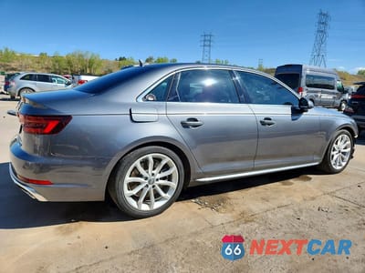 Trzecie zdjęcie samochodu z tyłu: 2019 AUDI A4 PREMIUM VIN:WAUDNAF4XKA044343 - miniatura