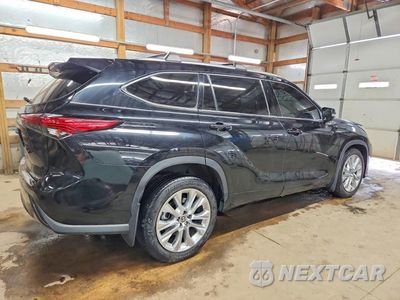Trzecie zdjęcie samochodu z tyłu: 2021 TOYOTA HIGHLANDER LIMITED VIN:5TDDZRBH2MS104331 - miniatura