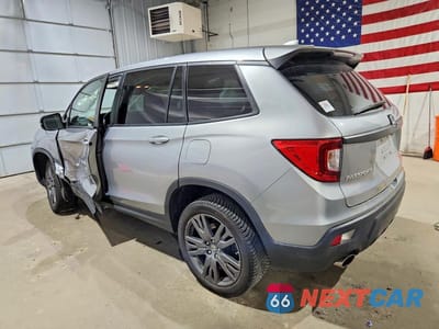 Drugie zdjęcie samochodu z przodu: 2020 HONDA PASSPORT EXL VIN:5FNYF8H50LB008850 - miniatura