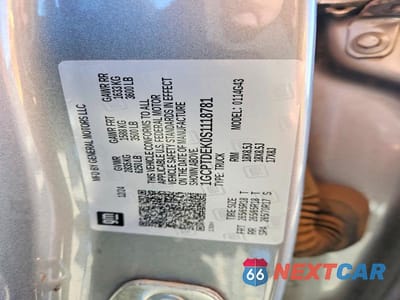 Zdjęcie 12 z 12 samochodu: 2025 CHEVROLET COLORADO Z71 VIN:1GCPTDEK0S1118781 - miniatura