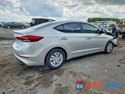 Trzecie zdjęcie samochodu z tyłu: 2018 HYUNDAI ELANTRA SE VIN:5NPD74LFXJH392512 - miniatura