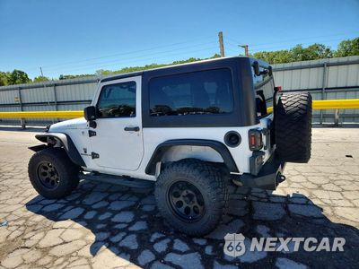 Drugie zdjęcie samochodu z przodu: 2015 JEEP WRANGLER SPORT VIN:1C4AJWAG4FL659741 - miniatura