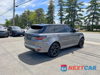Czwarte zdjęcie samochodu z boku: 2020 LAND ROVER RANGE ROVER SPORT SVR VIN:SALWZ2RE2LA882077 - miniatura