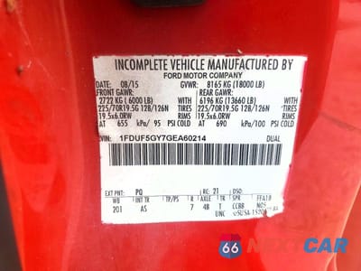 Zdjęcie 12 z 12 samochodu: 2016 FORD F550 SUPER DUTY DELIVERY TRUCK VIN:1FDUF5GY7GEA60214 - miniatura