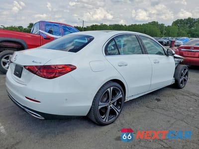 Trzecie zdjęcie samochodu z tyłu: 2025 MERCEDES-BENZ C 300 4MATIC VIN:W1KAF4HB3SR271512 - miniatura