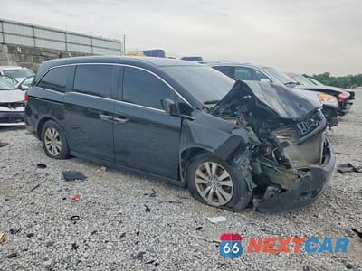 Czwarte zdjęcie samochodu z boku: 2014 HONDA ODYSSEY EX VIN:5FNRL5H41EB128551 - miniatura