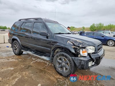 Czwarte zdjęcie samochodu z boku: 2004 NISSAN PATHFINDER SE VIN:JN8DR09Y44W909818 - miniatura
