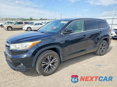 2016 TOYOTA HIGHLANDER XLE 5TDJKRFH8GS255437 - główne zdjęcie licytacji z USA - miniatura