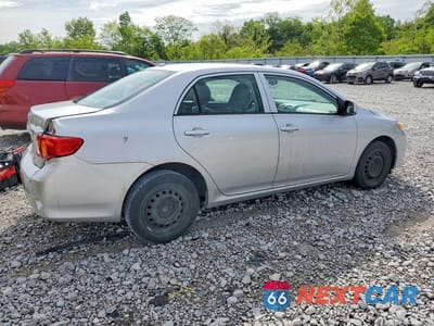 Trzecie zdjęcie samochodu z tyłu: 2009 TOYOTA COROLLA LE VIN:1NXBU40E69Z083869 - miniatura