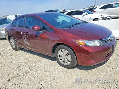 Czwarte zdjęcie samochodu z boku: 2012 HONDA CIVIC LX VIN:19XFB2F53CE362354 - miniatura