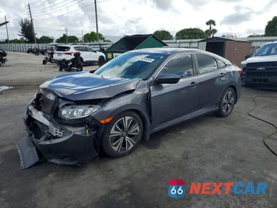 2018 HONDA CIVIC EX JHMFC1F30JX039848 - główne zdjęcie licytacji z USA - miniatura