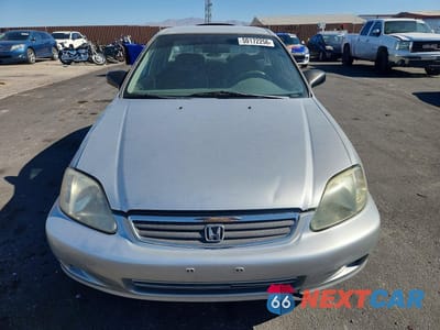Piąte zdjęcie samochodu w środku: 2000 HONDA CIVIC BASE VIN:2HGEJ6619YH598572 - miniatura