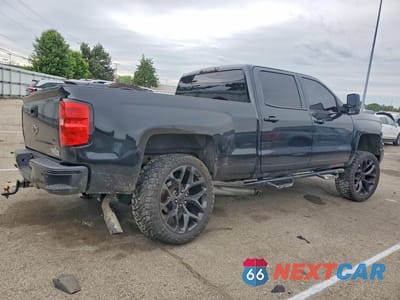 Trzecie zdjęcie samochodu z tyłu: 2014 CHEVROLET SILVERADO K1500 HIGH COUNTRY VIN:3GCUKTEC0EG351980 - miniatura