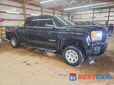 Czwarte zdjęcie samochodu z boku: 2014 GMC SIERRA K1500 SLE VIN:3GTU2UEC0EG387688 - miniatura