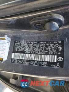 Zdjęcie 12 z 12 samochodu: 2009 TOYOTA COROLLA LE VIN:JTDBL40E199080677 - miniatura