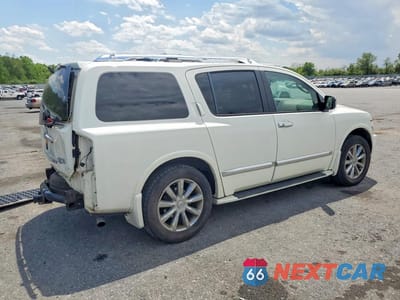 Trzecie zdjęcie samochodu z tyłu: 2008 INFINITI QX56 BASE VIN:5N3AA08C08N905209 - miniatura