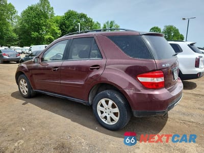 Drugie zdjęcie samochodu z przodu: 2006 MERCEDES-BENZ ML 350 VIN:4JGBB86E66A076762 - miniatura
