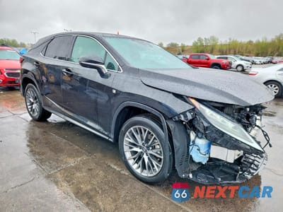Czwarte zdjęcie samochodu z boku: 2021 LEXUS RX 350 F SPORT VIN:2T2SZMDA0MC273472 - miniatura