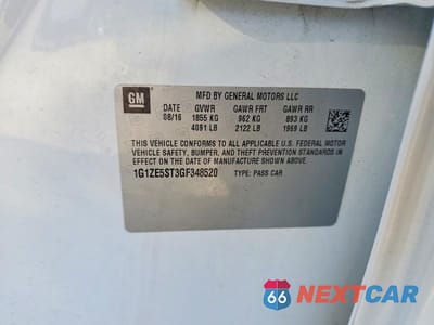 Zdjęcie 12 z 12 samochodu: 2016 CHEVROLET MALIBU LT VIN:1G1ZE5ST3GF348520 - miniatura