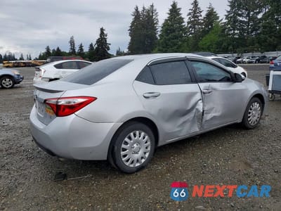 Trzecie zdjęcie samochodu z tyłu: 2014 TOYOTA COROLLA S VIN:5YFBURHE0EP157882 - miniatura