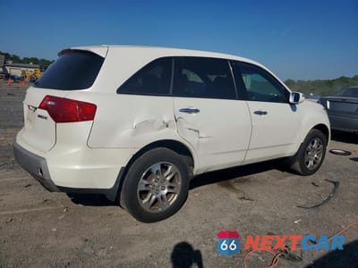 Trzecie zdjęcie samochodu z tyłu: 2007 ACURA MDX TECHNOLOGY VIN:2HNYD28427H544557 - miniatura