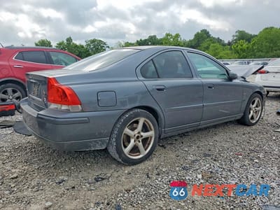 Trzecie zdjęcie samochodu z tyłu: 2006 VOLVO S60 2.5T VIN:YV1RS592762500568 - miniatura