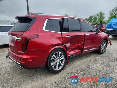 Trzecie zdjęcie samochodu z tyłu: 2020 CADILLAC XT6 PREMIUM LUXURY VIN:1GYKPDRS4LZ100693 - miniatura
