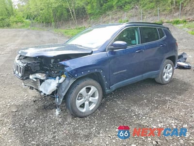 2020 JEEP COMPASS LATITUDE 3C4NJDBB9LT155288 - główne zdjęcie licytacji z USA - miniatura