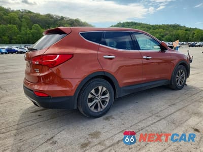 Trzecie zdjęcie samochodu z tyłu: 2013 HYUNDAI SANTA FE SPORT 2.4L VIN:5XYZUDLB4DG054336 - miniatura