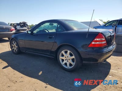 Drugie zdjęcie samochodu z przodu: 2002 MERCEDES-BENZ SLK 230 KOMPRESSOR VIN:WDBKK49FX2F263032 - miniatura