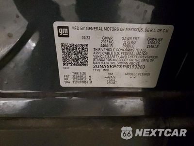 Zdjęcie 13 z 13 samochodu: 2023 CHEVROLET EQUINOX LT VIN:3GNAXKEG9PS169283 - miniatura