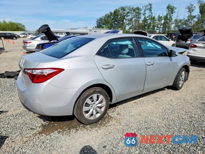 Trzecie zdjęcie samochodu z tyłu: 2015 TOYOTA COROLLA LE VIN:2T1BURHE3FC392598 - miniatura