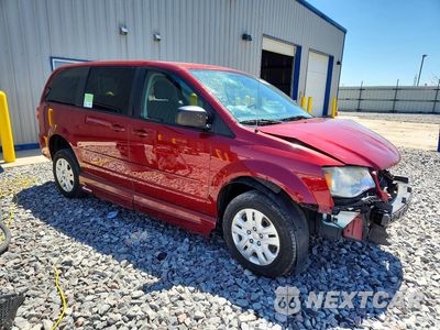 Czwarte zdjęcie samochodu z boku: 2014 DODGE GRAND CARAVAN SE VIN:2C4RDGBG3ER296546 - miniatura